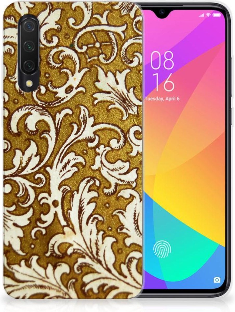 Siliconen Hoesje Xiaomi Mi 9 Lite Barok Goud
