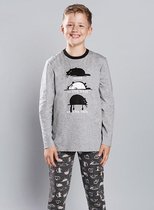 Familie Pyjama voor kinderen Salem Melange 146 Size : 110/116