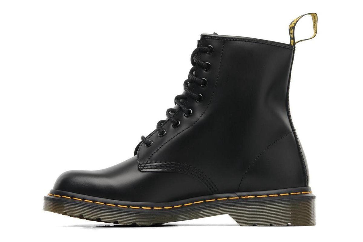 Dr. Martens 1460 Smooth Dames Veterboots - Zwart - Maat 36 | bol.com