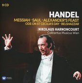 Handel Oratorios Messiah Saul Alexanders Feast Belshazzar Ode On St Cecilias Day Budget Box Sets