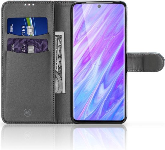 Portefeuille Samsung Galaxy S20 Plus Coque Compatible avec Feuilles De Palmier