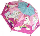 Chanos Paraplu Eenhoorn Meisjes 60 Cm Roze