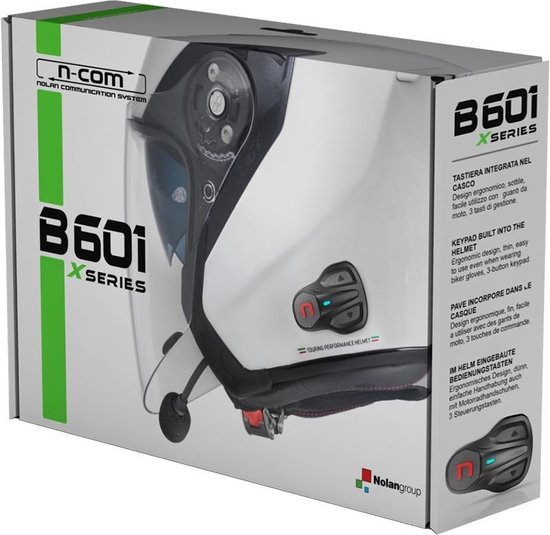 Nolan N-Com B601 X Single Bluetooth Communication System | bol.com