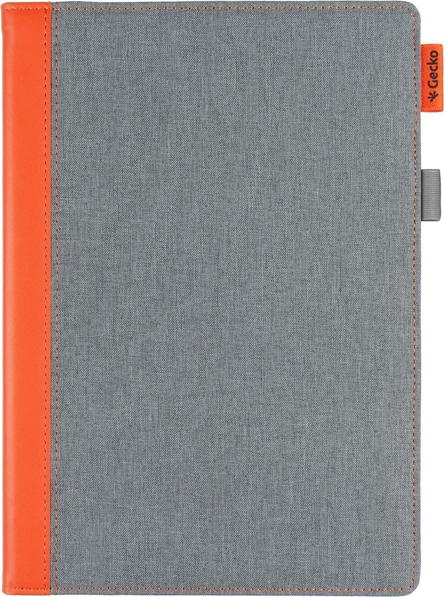 Gecko Covers Easy-Click Bookcase iPad Pro 10.5 / Air 10.5 tablethoes - Grijs / Oranje