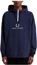 Fred Perry - Embroidered Half Zip Jacket - Heren - maat L