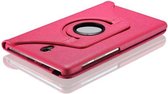 Xssive Tablet Hoes Case Cover voor Samsung Galaxy Tab A 10.5 2018 T590 - 360° draaibaar - Hot Pink