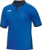 Jako - Jersey Derby S/S - Shirt Blauw - XXL - royal/zwart