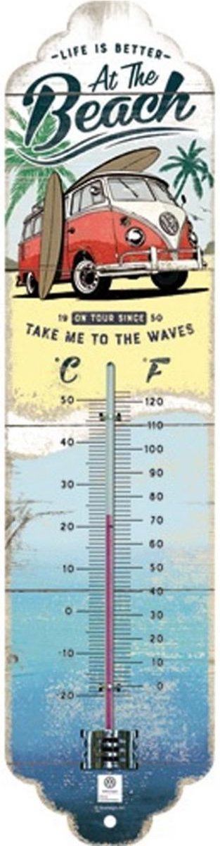Volkswagen Bulli Beach Thermometer