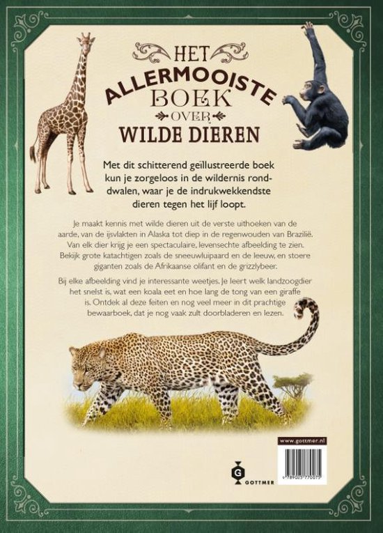 chirurg Ooit Tegenstander Het allermooiste boek over wilde dieren, Tom Jackson | 9789025770075 |  Boeken | bol.com