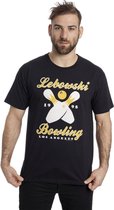 The Big Lebowski Heren Tshirt -XL- Bowling LA Zwart