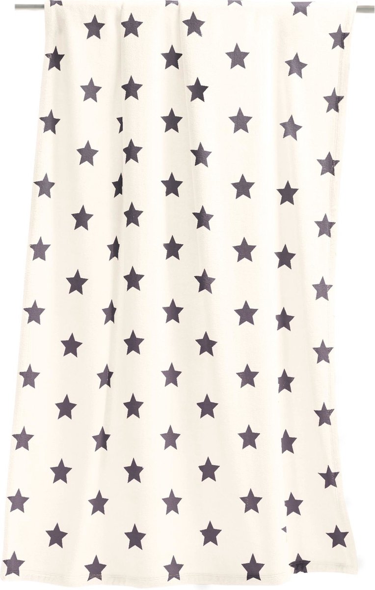 Irisette Fleece deken Dessin Casa 8914 Wit Fleece deken 140/150x200 cm