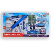 Jonotoys Speelset Luchthaven 12-delig Blauw