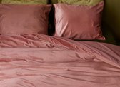 At Home by Beddinghouse Tender Dekbedovertrek - Katoen - 140x200/220 cm - Donker roze
