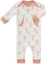 Fresk pyjama zonder voet Lobster coral pink