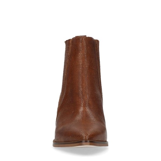 Sacha Dames Bruine chelsea boots met hak Maat 37 Sacha Dames Bruine chelsea boots met hak Maat 37