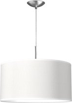 hanglamp tube deluxe bling Ø 45 cm - wit