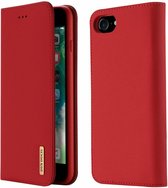iPhone 7 / iPhone 8 hoesje - Dux Ducis Wish Wallet Book Case - Rood