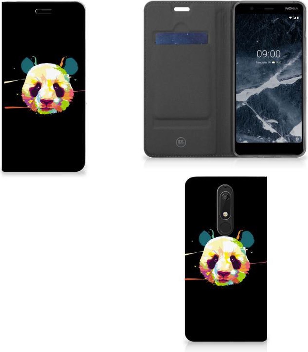 Nokia 5.1 (2018) Magnet Case Panda Color