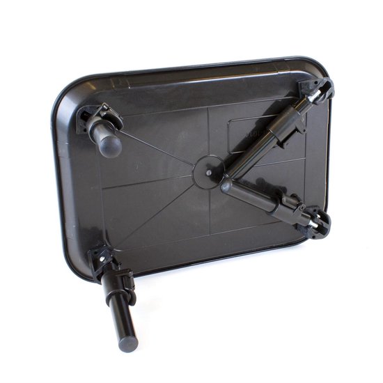 X2 Bivvy Table - Bivvytafel - Camping Tafel - Opvouwbaar - 35 x 25 x 20 - Zwart van Merkloos — afbeelding 2