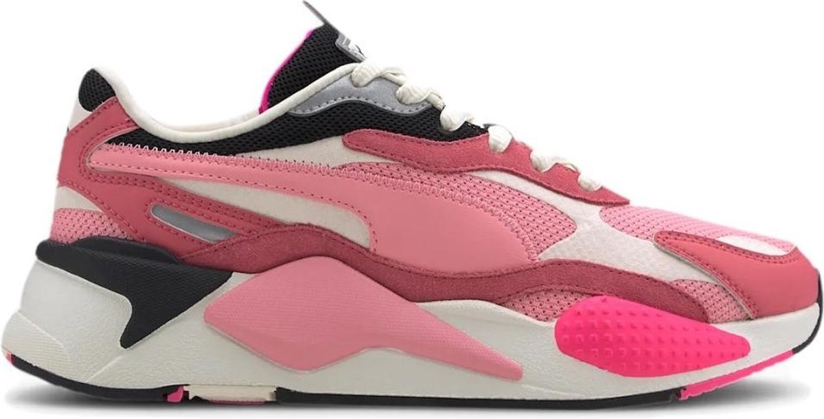 bol.com | Puma Dames Lage sneakers Rs-x3 Puzzle - Roze - Maat 40