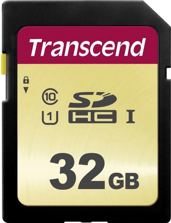 Transcend 500S SDHC - 32GB