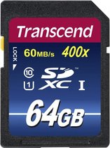 Bol.com Transcend 64GB SDXC UHS-I 300x aanbieding