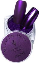 Victoria Vynn Chrome pigment - Nailart Dust - Metallic - 2 gram 21 PURPLE