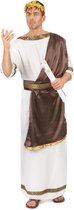LUCIDA - Romeinse politicus kostuum voor mannen - M