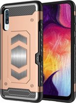 Luxe Armor Hoesje - Samsung Galaxy A50s/A30s - Goud - van Bixb