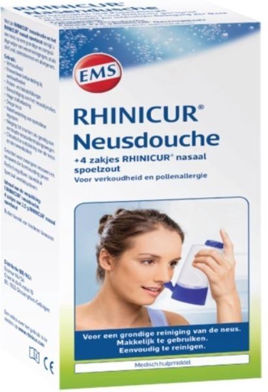 Rhinicur Neusdouche met 4 sachets 1 Set