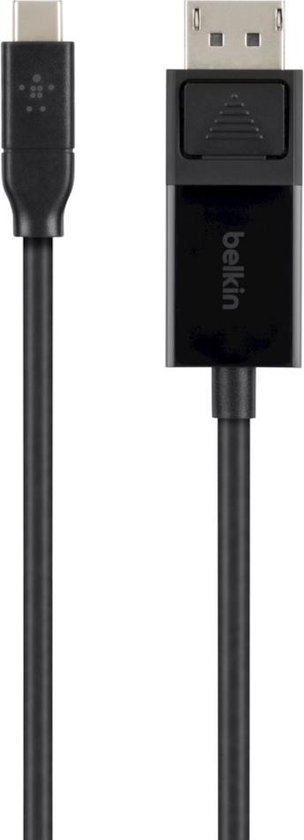 Belkin B2B103-06-BLK video kabel adapter 1,8 m USB C DisplayPort Zwart