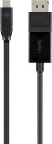 Belkin B2B103-06-BLK adaptateur de câble vidéo 1,8 m USB C DisplayPort Zwart