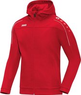 Jako Classico Jas met Kap - Jassen  - rood - 152