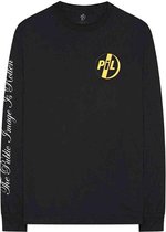 PIL Public Image Ltd Longsleeve shirt -M- Image Is Rotten Zwart