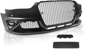 Tuning bumper AUDI A4 B8 12-15 RS STIJL ZWART PDC