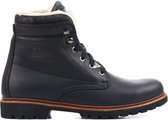 Panama Jack Mannen Leren  Enkellaarsjes / Laarzen / Herenschoenen P03 aviator - Zwart - Maat 41