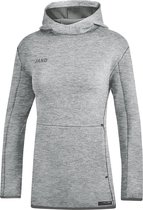 Jako - Training Sweat Premium Woman - Sweater met kap Premium Basics - 34 - Grijs