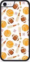 iPhone 8 Hardcase hoesje American Sports - Designed by Cazy