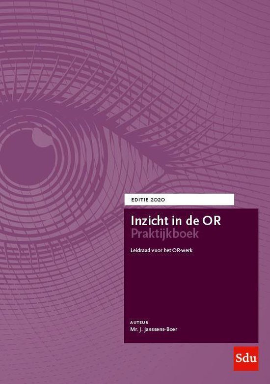 Inzicht in de OR Praktijkboek 2020 - cover