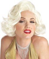 "Marilyn Monroe™ pruik voor vrouwen  - Verkleedpruik - One size"