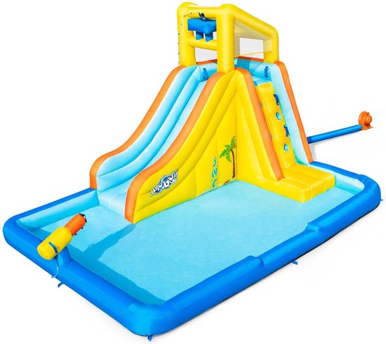 Foto: Bestway beachfront bonanza mega waterpark 448 x 311 x 266 cm