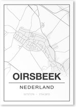 Poster/plattegrond OIRSBEEK - A4