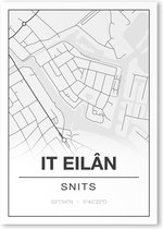 Poster/plattegrond IT EILAN - A4