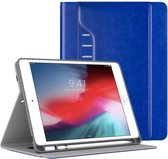 iPad 9.7 hoes - Draaibare Business Book Case - Donker Blauw