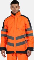 Regatta Mens Hi-Vis Waterproof Insulated Reflective Jacket