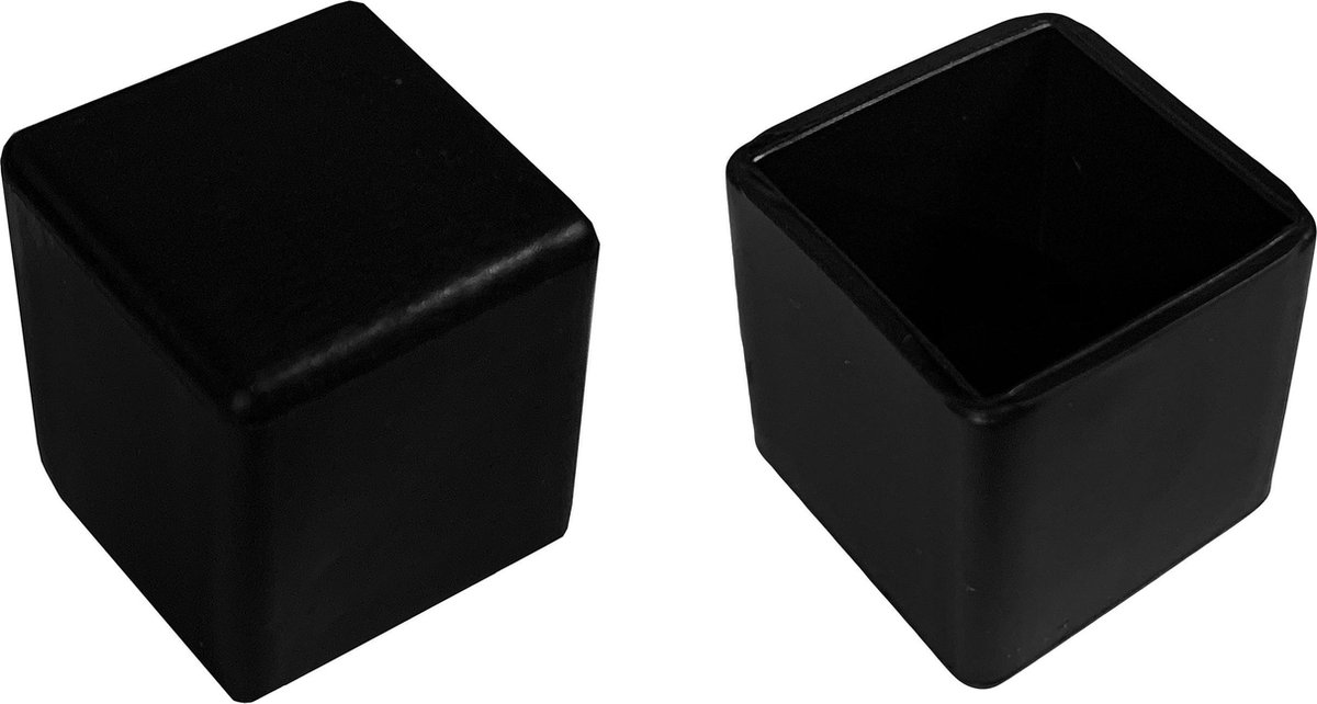 Duraline montageplaat voor meubelpoot zwart staal 6x6 cm kopen? Meubelpoten