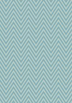 Cadeaupapier Groen Zigzag Motief K601889-3 - Vellen: Gevouwen 50x70 - 250st