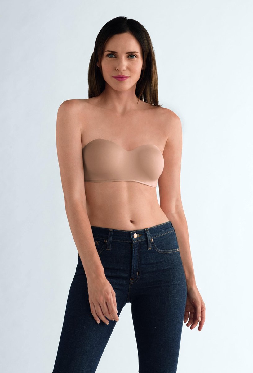 Amoena Prothese Voorgevormde Beugel Bh Barbara WB NUDE - maat EU 90B / FR Huid