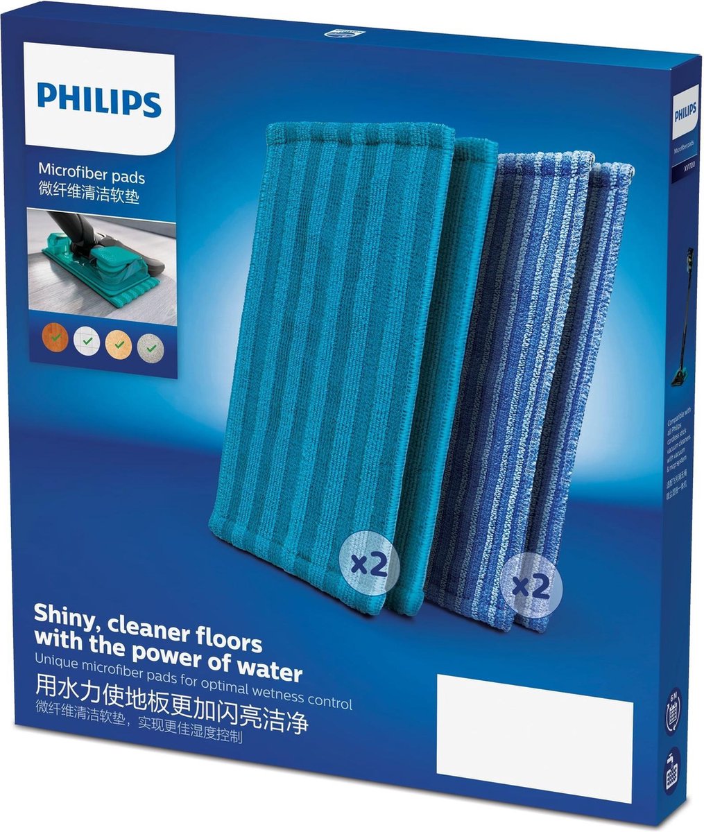 Philips XV1700/01 - Microvezel - Dweilpad - Niet geschikt voor de OneUp