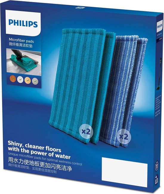 Philips XV1700/01 - Microvezel - Dweilpad - Niet geschikt voor de OneUp